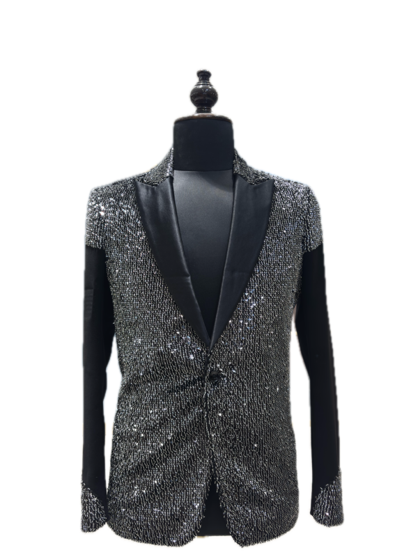 Charcoal Crystal-Panel Tuxedo